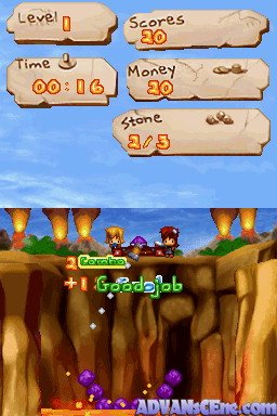 Rock Blast screenshot 3 for Nintendo DS